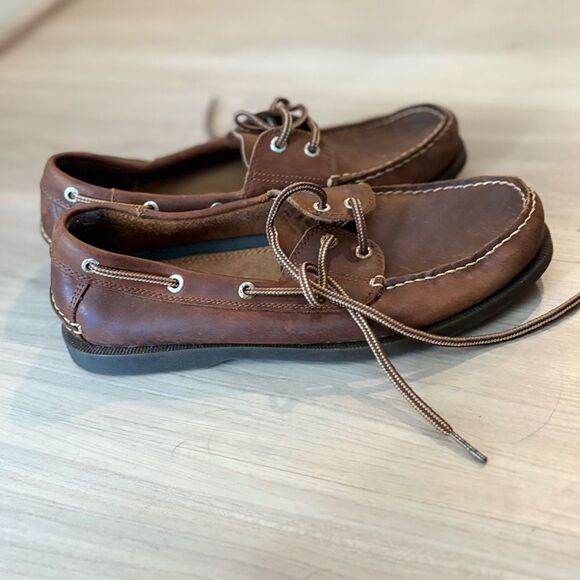 Dockers Men's Brown Boat Shoes - Picture 6 of 7